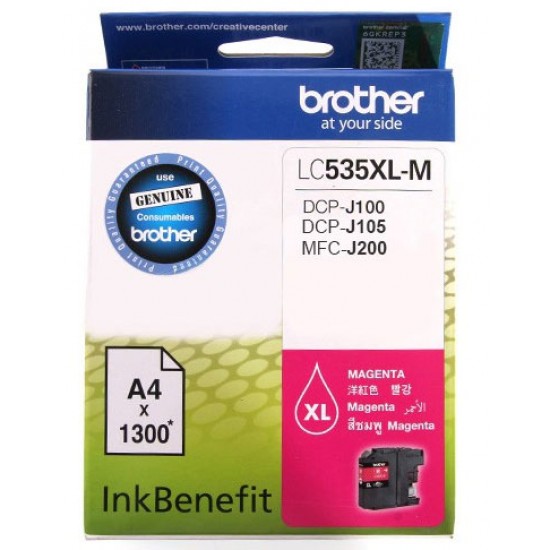 Brother LC535XL Magenta Original Ink Cartridge