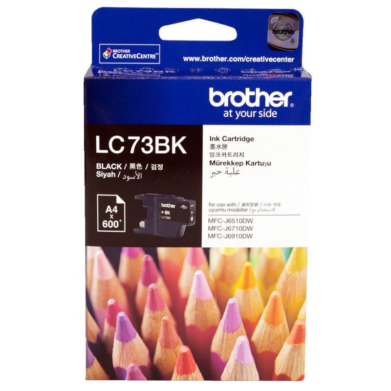 Brother LC73 Black Original Ink Cartridge