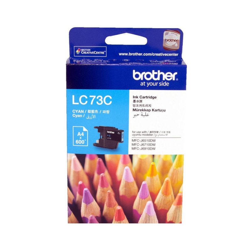 Brother LC73 Cyan Original Ink Cartridge