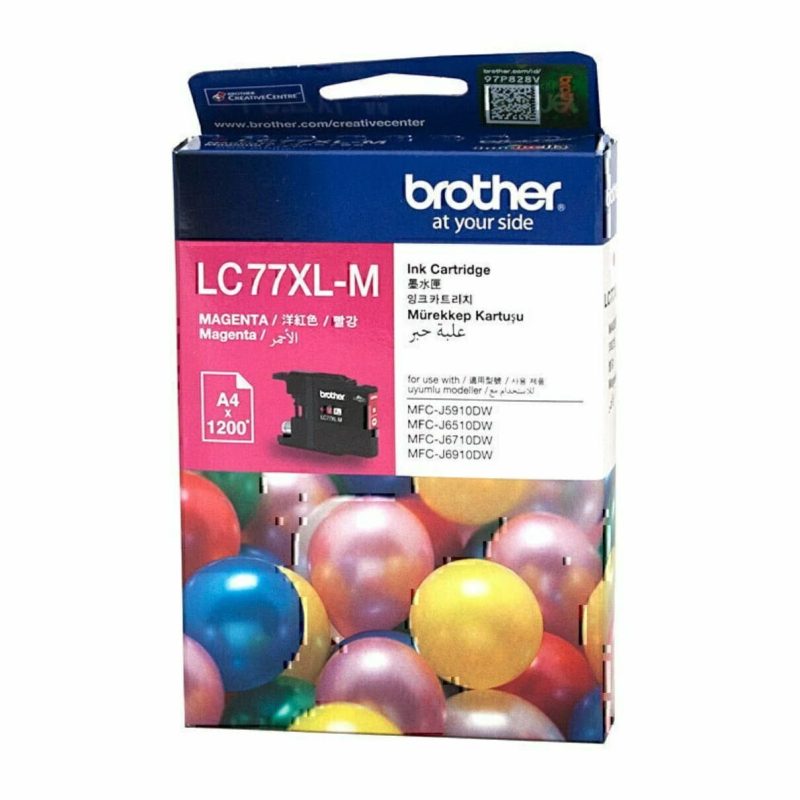 Brother LC77XL Magenta Original Ink Cartridge
