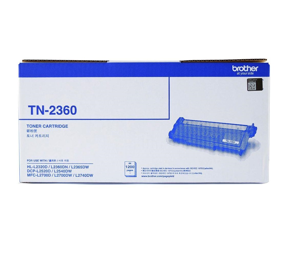 Brother TN-2360 Black Original Laser Toner Cartridge