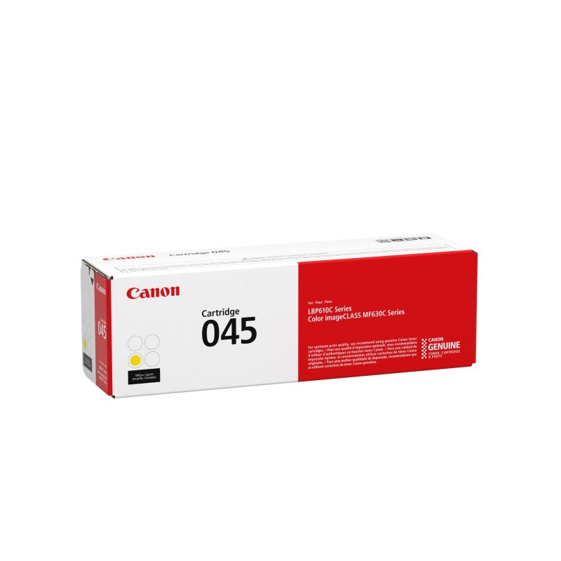 Canon 045 Yellow Original Laser Toner Cartridge