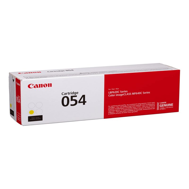 Canon 054 Yellow Original Laser Toner Cartridge