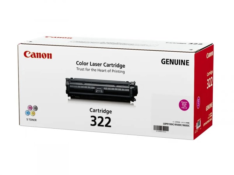 Canon 322 Magenta Original Laser Toner Cartridge