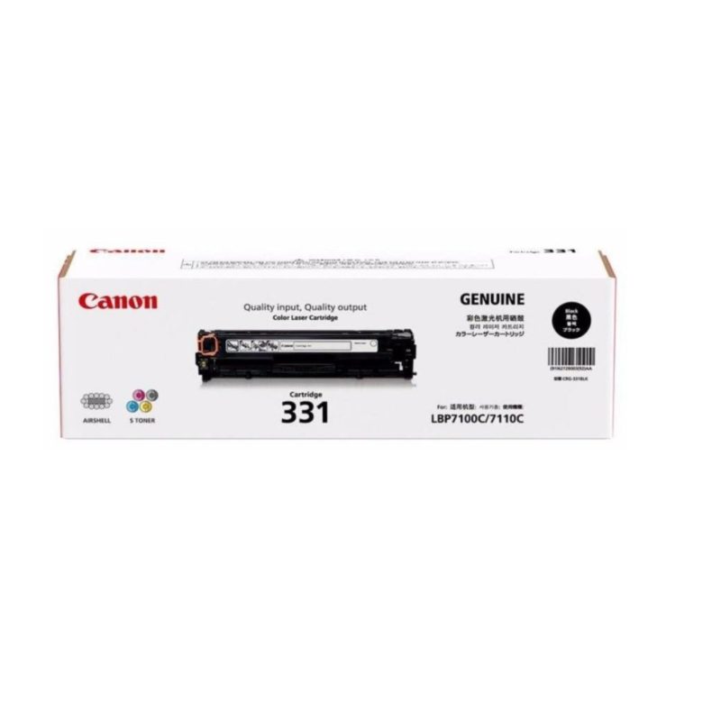 Canon 331 Black Original Laser Toner Cartridge