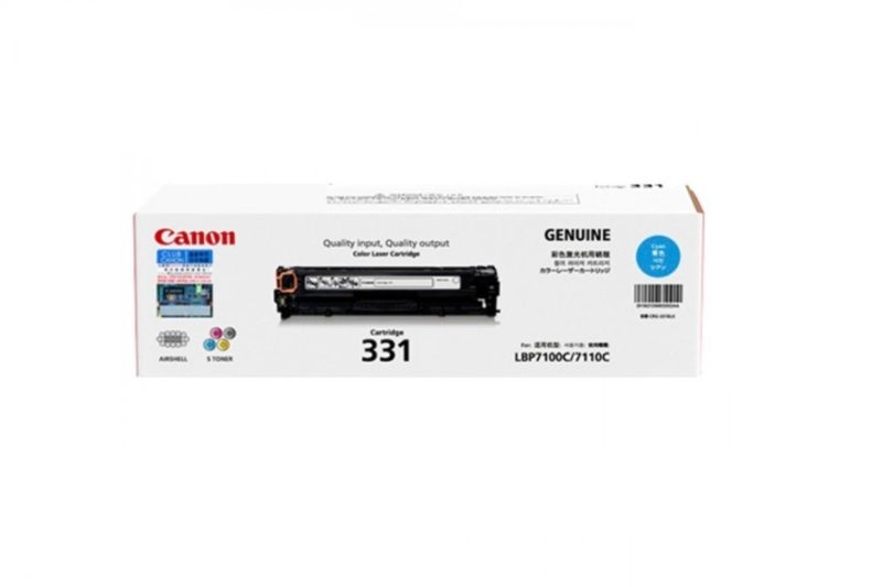 Canon 331 Cyan Original Laser Toner Cartridge