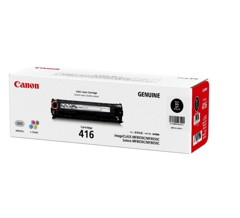 Canon 416 Black Original Laser Toner Cartridge