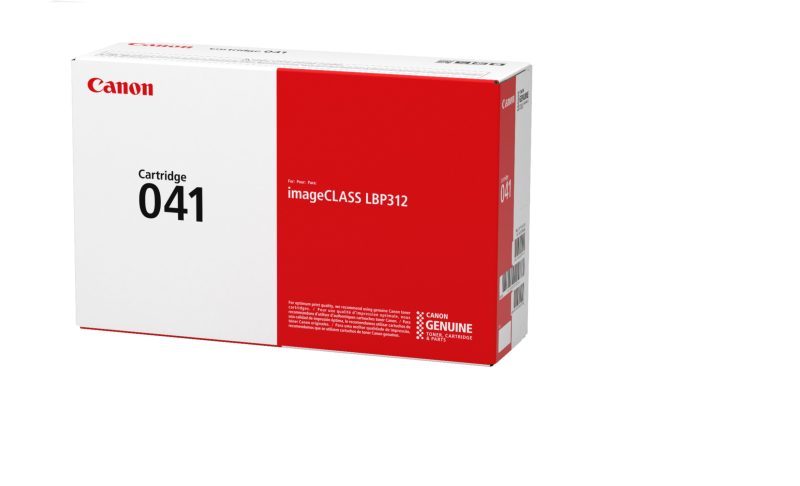 Canon Image Class 041 Black Original Laser Toner Cartridge