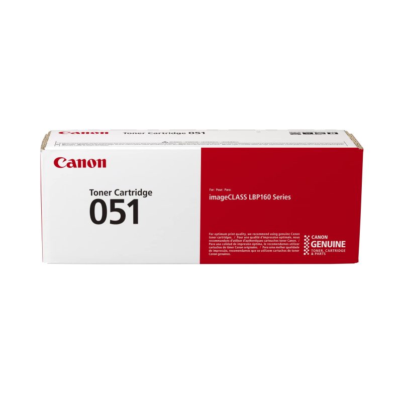 Canon Image Class 051 Black Original Laser Toner Cartridge