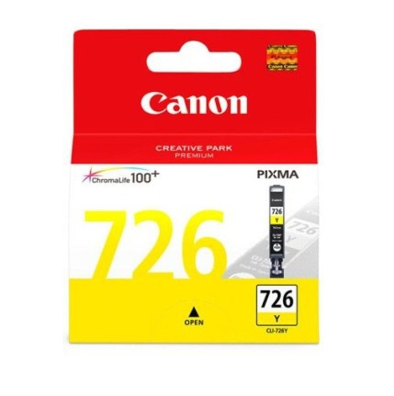 Canon Pixma CLI-726 Yellow Original Ink Cartridge