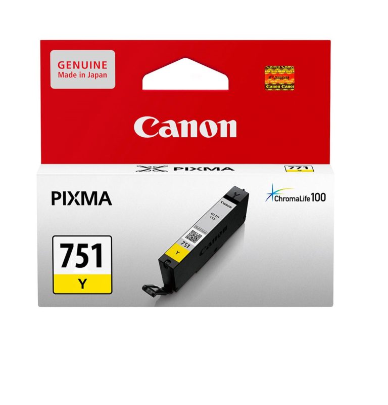 Canon Pixma CLI-751 Yellow Original Ink Cartridge