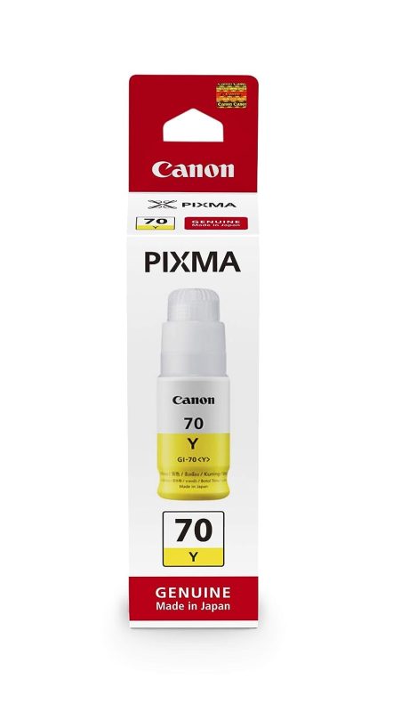 Canon Pixma GI-70 Yellow Original Ink Bottle
