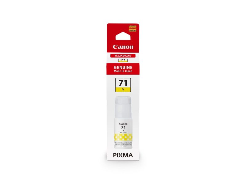 Canon Pixma GI-71 Yellow Original Ink Bottle