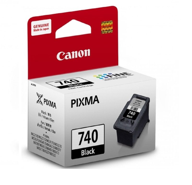 Canon Pixma PG-740 Black Original Ink Cartridge