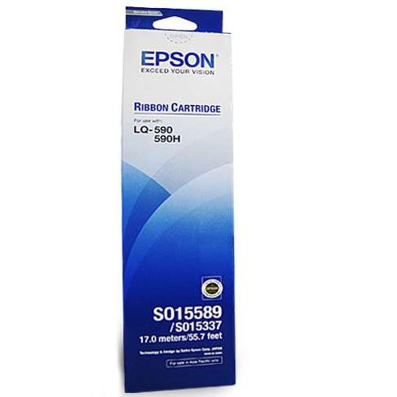 Epson LQ590 Black Original Ribbon Cartridge
