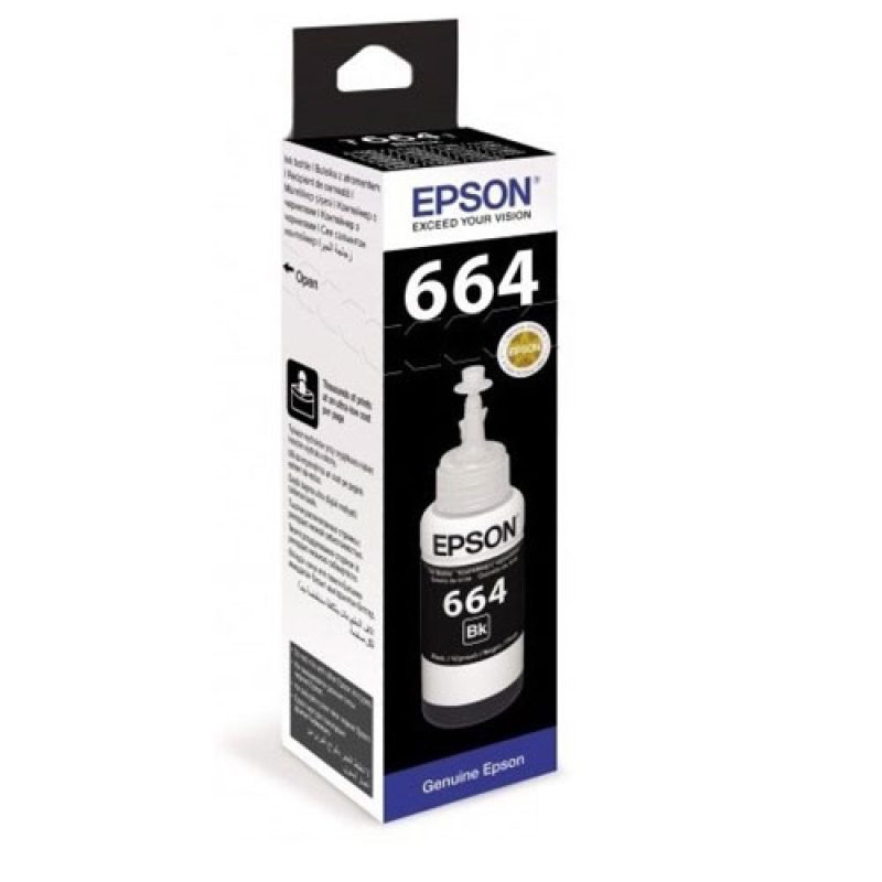 Epson T6641 Black Original Ink Bottle