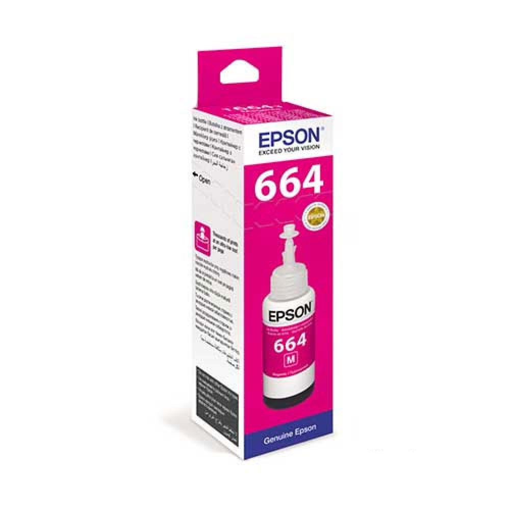 Epson T6643 Magenta Original Ink Bottle