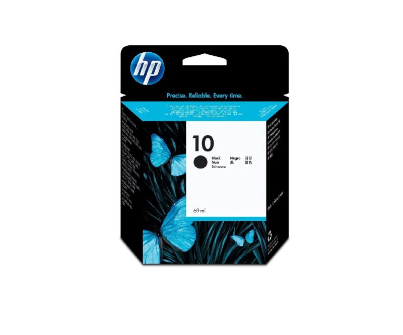 HP 10 Black DesignJet Original Ink Cartridge
