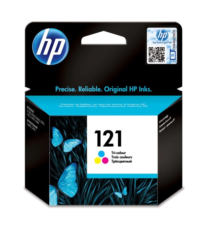 HP 121 Tri-Color Ink Original Cartridge