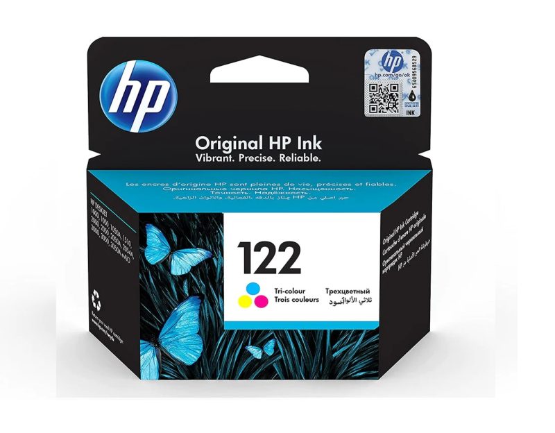 HP 122 Tri-Color Ink Original Cartridge
