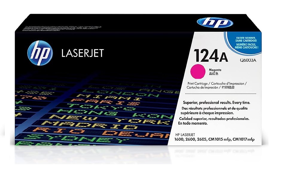 HP 124A Magenta Original LaserJet Toner Cartridge