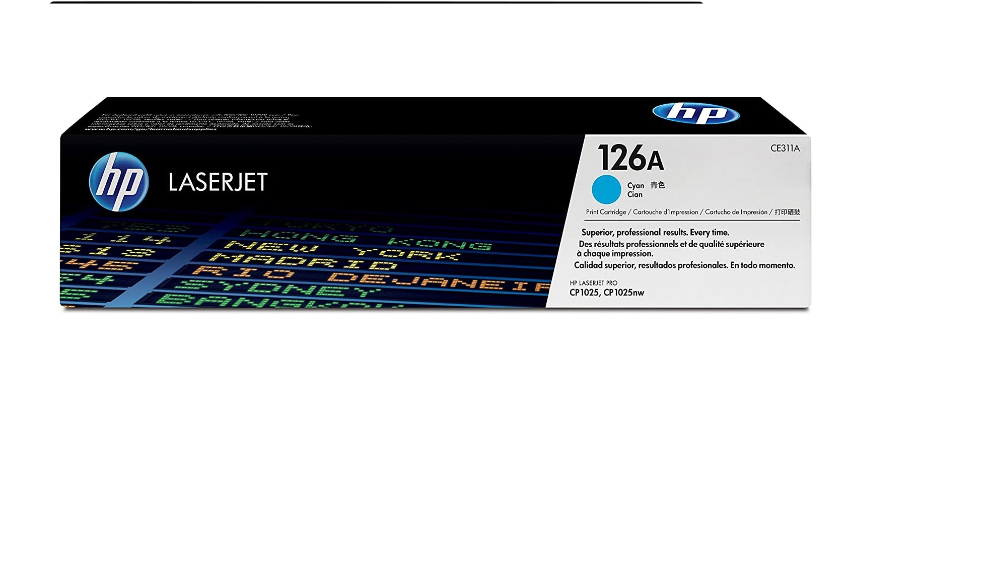 HP 126A Cyan Original LaserJet Toner Cartridge