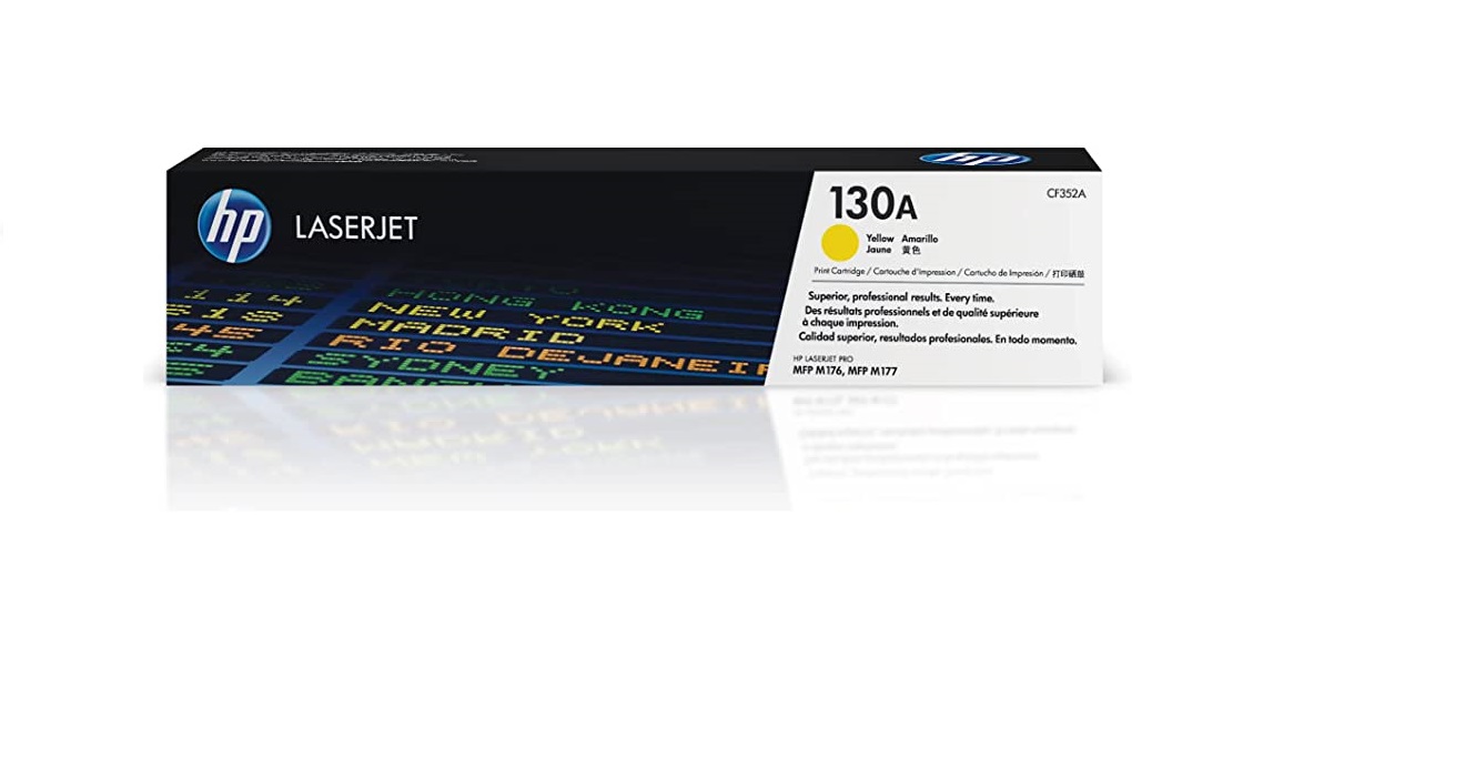 HP 130A Yellow Original LaserJet Toner Cartridge