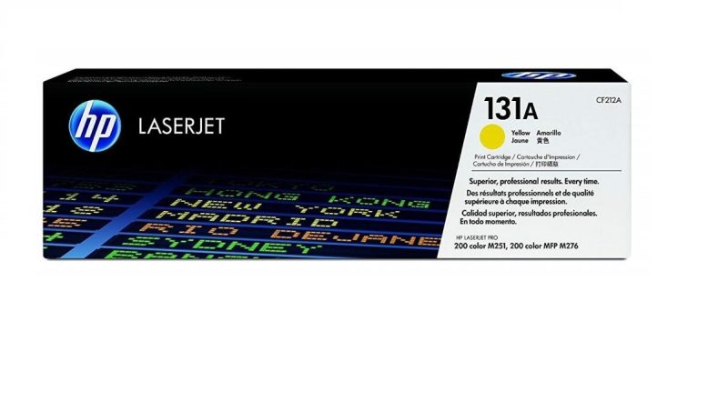 HP 131A Yellow Original LaserJet Toner Cartridge