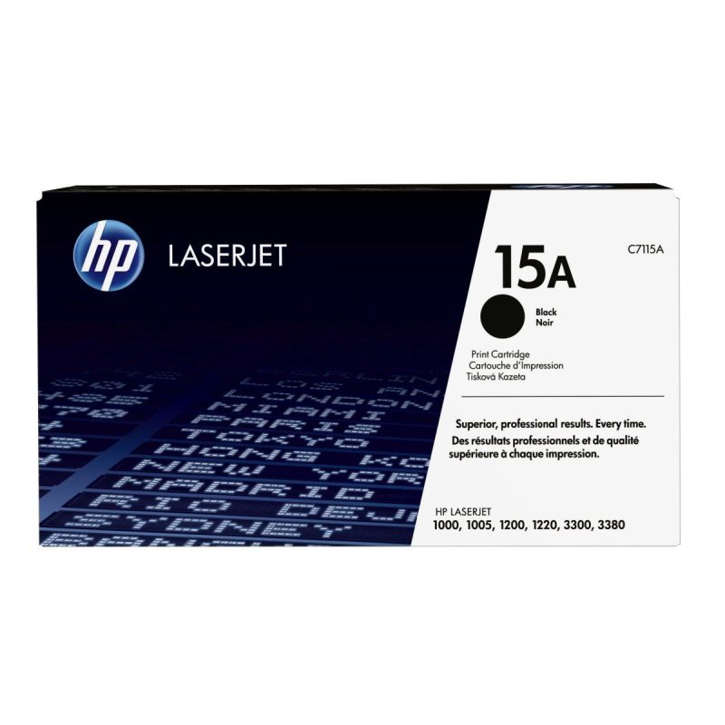 HP 15A Black Original LaserJet Toner Cartridge