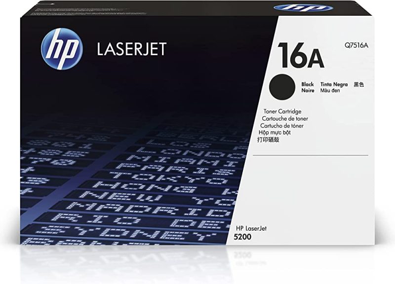 HP 16A Black Original LaserJet Toner Cartridge