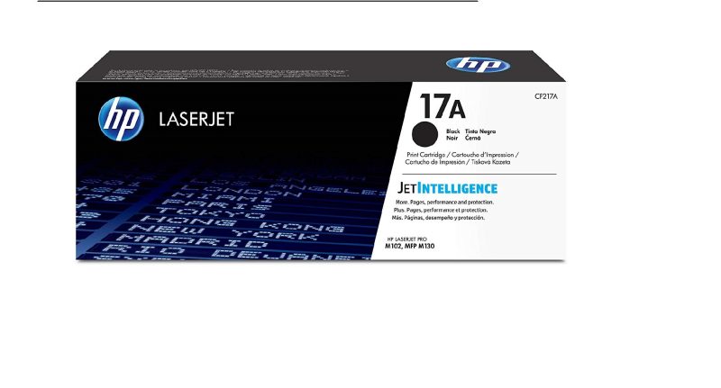 HP 17A Black Original LaserJet Toner Cartridge