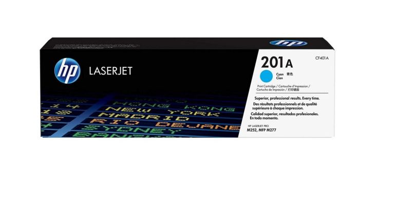 HP 201A Cyan Original LaserJet Toner Cartridge