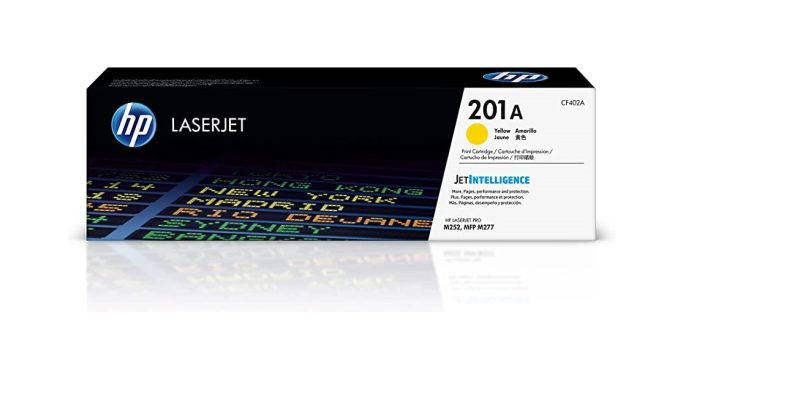 HP 201A Yellow Original LaserJet Toner Cartridge