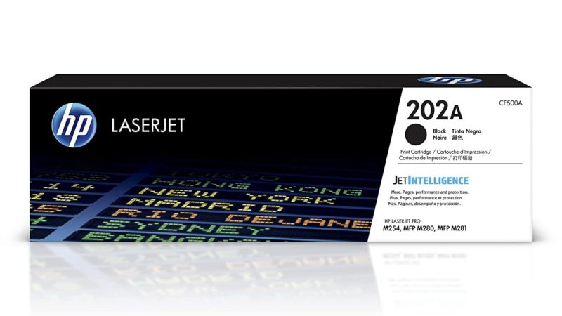 HP 202A Black Original LaserJet Toner Cartridge