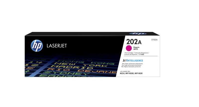 HP 202A Magenta Original LaserJet Toner Cartridge