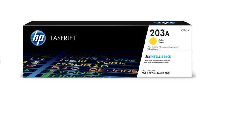 HP 203A Yellow Original LaserJet Toner Cartridge