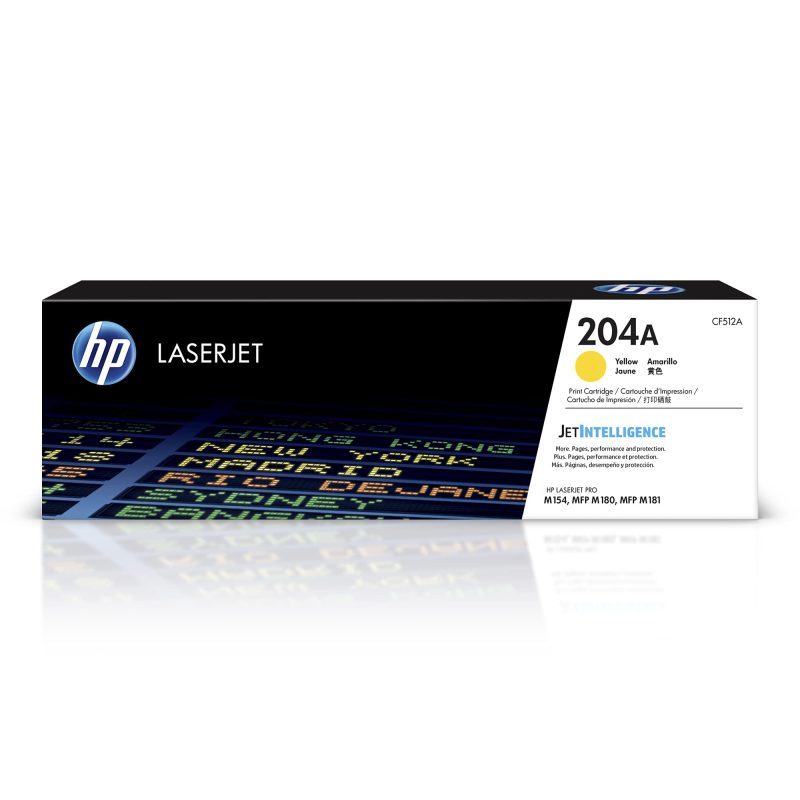 HP 204A Yellow Original LaserJet Toner Cartridge