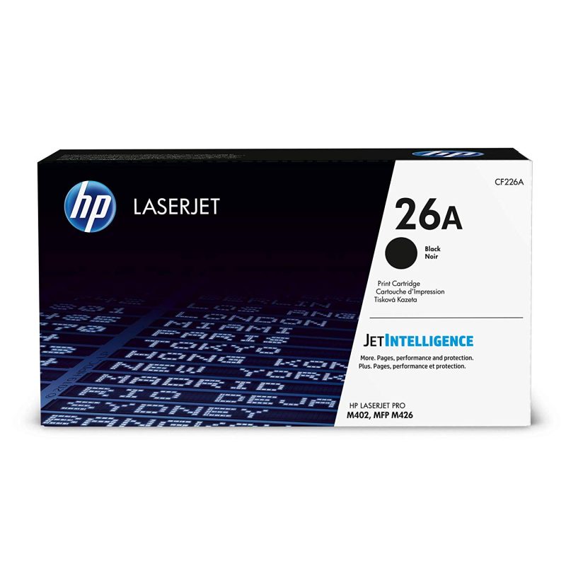 HP 26A Black Original LaserJet Toner Cartridge
