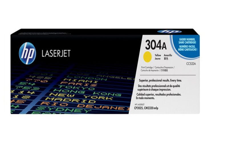 HP 304A Yellow Original LaserJet Toner Cartridge
