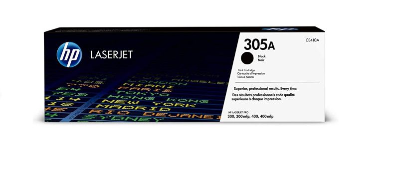 HP 305A Black Original LaserJet Toner Cartridge