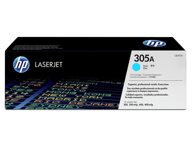 HP 305A Cyan Original LaserJet Toner Cartridge