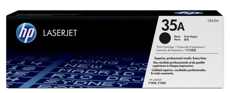 HP 35A Black Original LaserJet Toner Cartridge