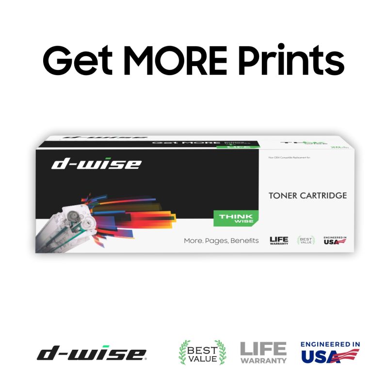 HP 416A Cyan Original D-Wise Compatible LaserJet Toner Cartridge