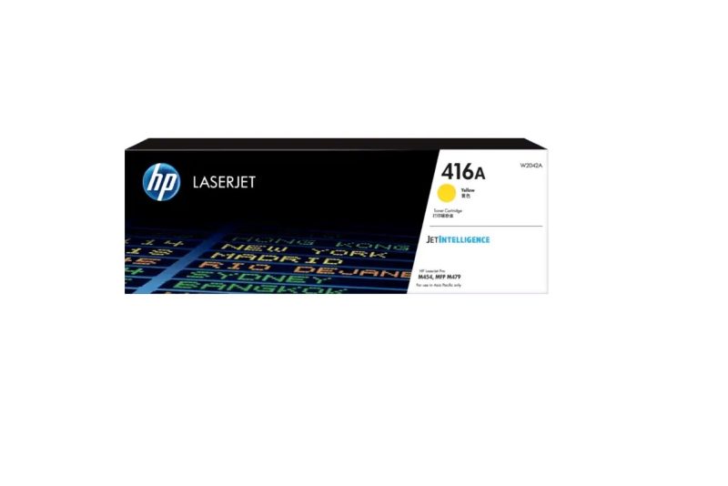 HP 416A Yellow Original LaserJet Toner Cartridge