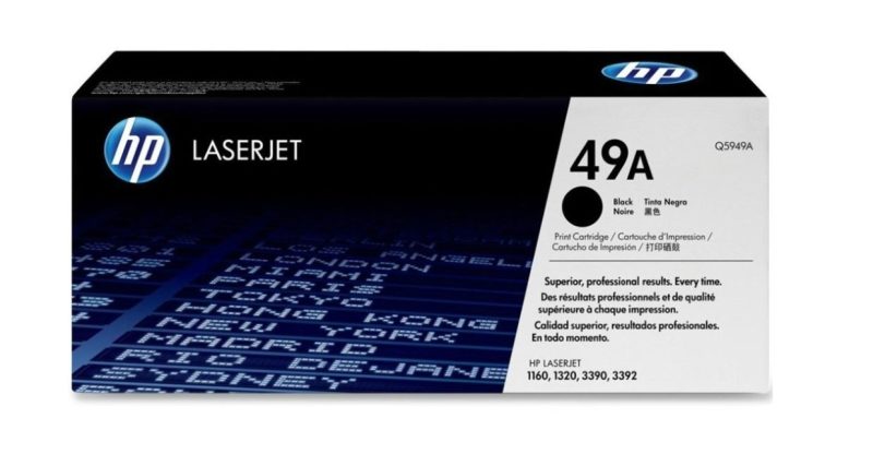 HP 49A Black Original LaserJet Toner Cartridge