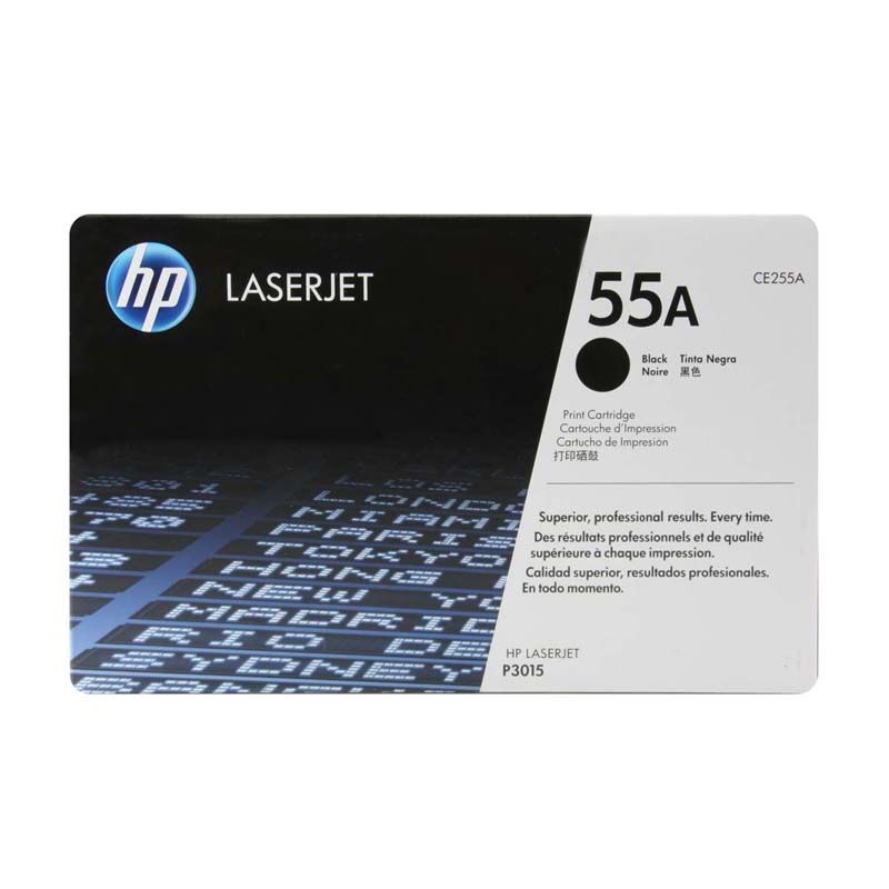 HP 55A Black Original LaserJet Toner Cartridge