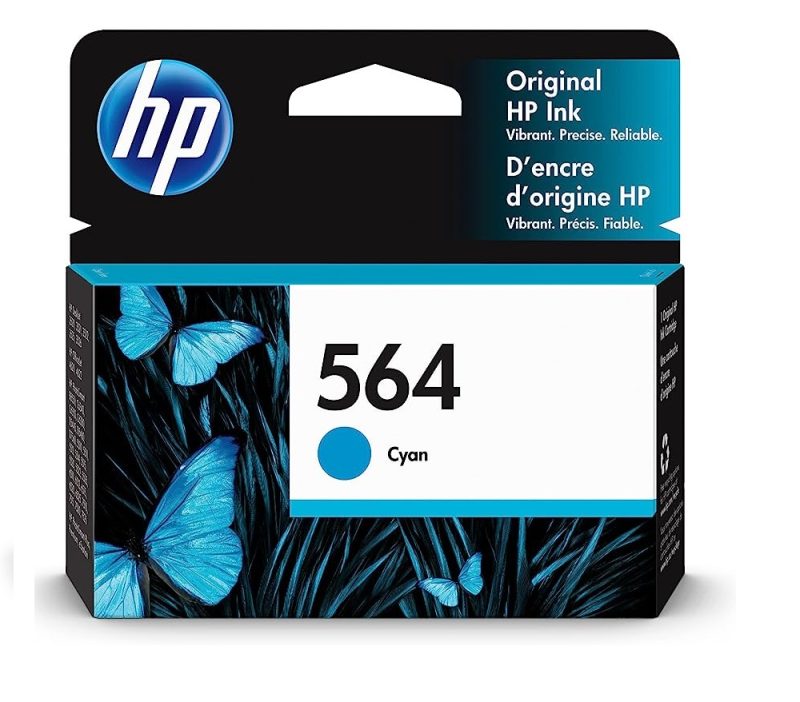 HP 564 Cyan Ink Original Cartridge