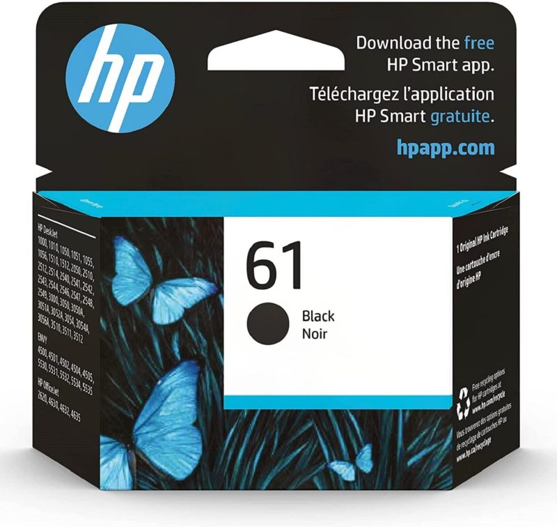 HP 61 Black Ink Original Cartridge