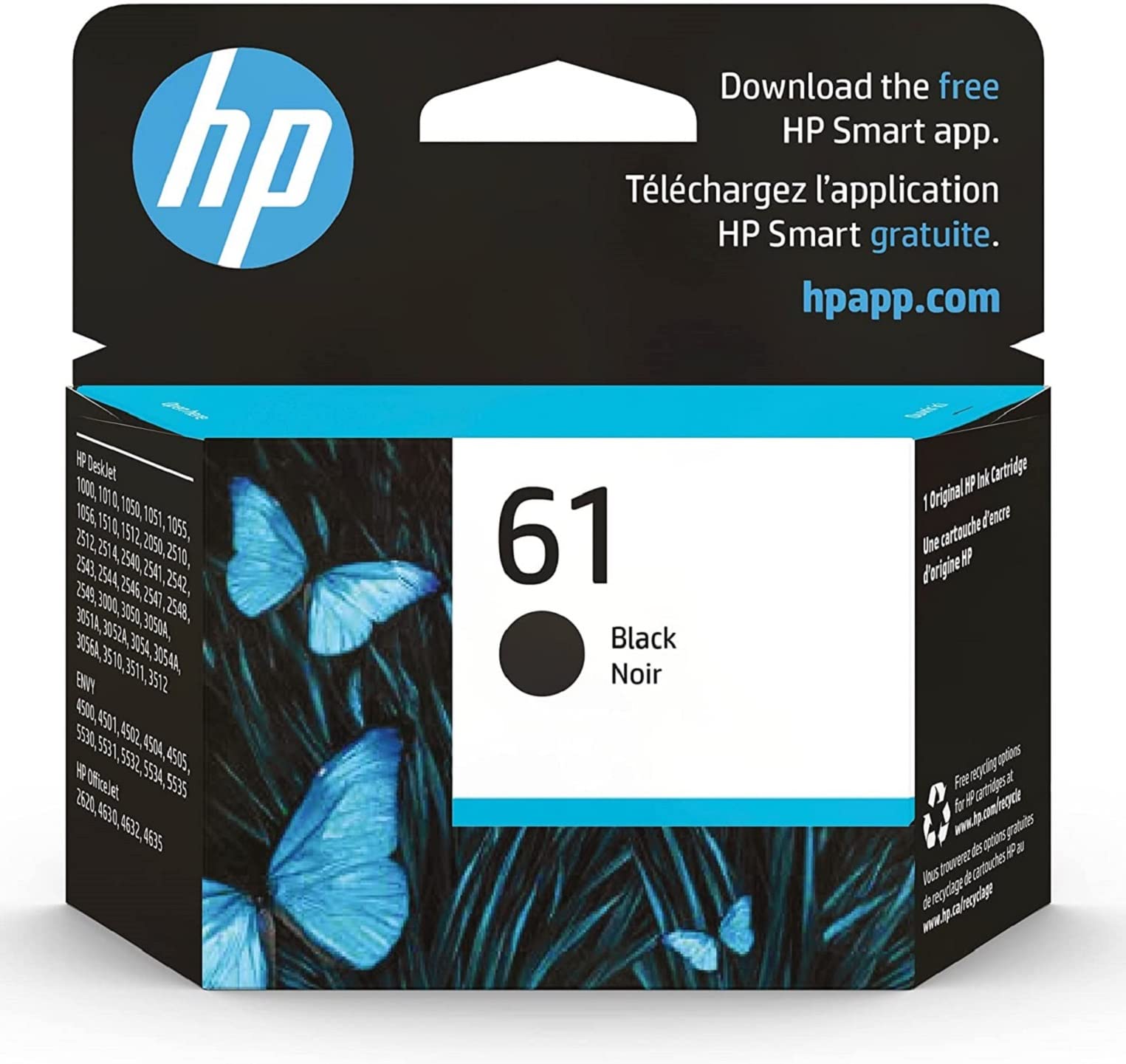 HP 61 Black Ink Original Cartridge