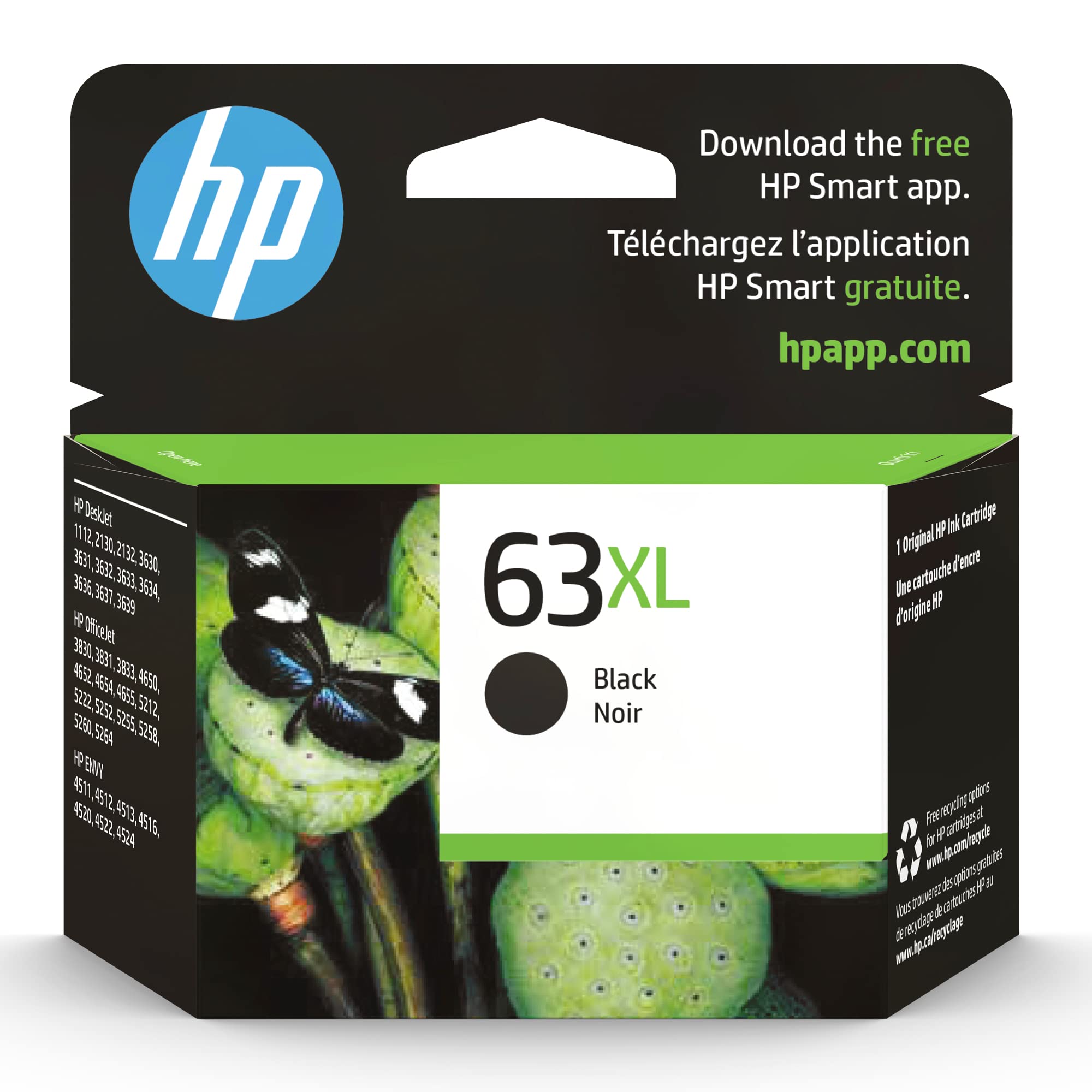 HP 63XL Black Ink Original Cartridge
